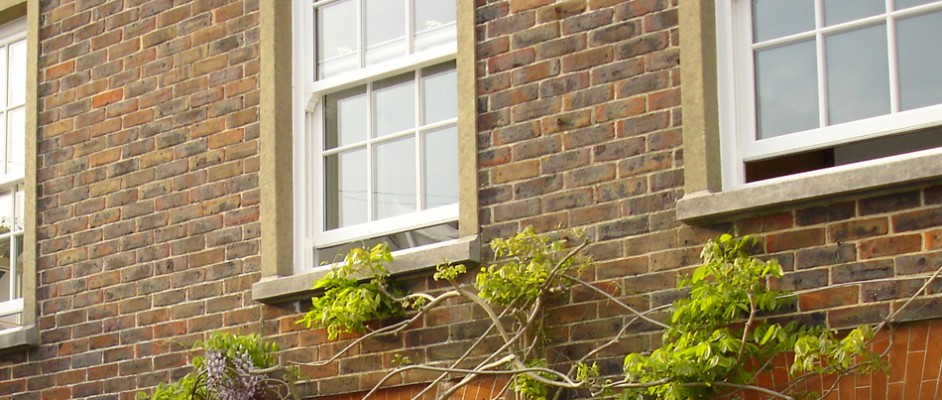 Double glazed sash windows